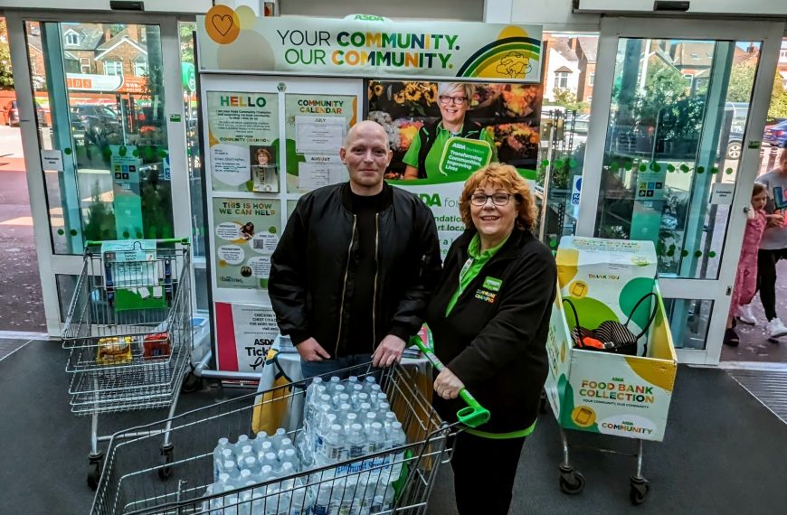 Asda Liscard Donates Water for Thirsty Performers